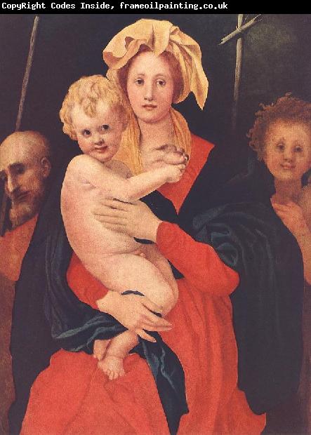 Pontormo, Jacopo Madonna and Child with St. Joseph and Saint John the Baptist